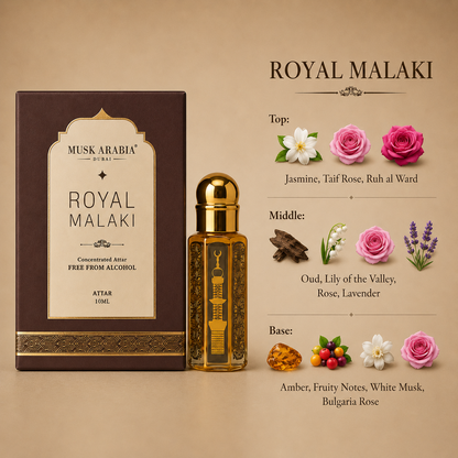 Royal Malaki Attar (No Alcohol)